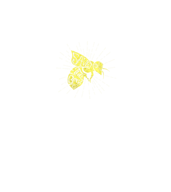 Save the bees model negru pe tricou