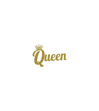 Nurse a title just above Queen model negru pe tricou