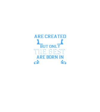 All men created equal but only the beat are born in june model portocaliu neon pe tricou