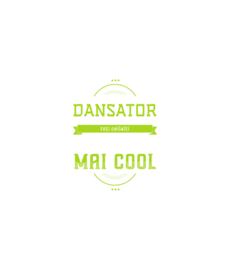 sunt dansator, la fel ca toți ceilalți, dar mult mai cool model negru pe tricou