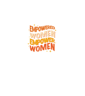 Empowered women empower women model negru pe tricou