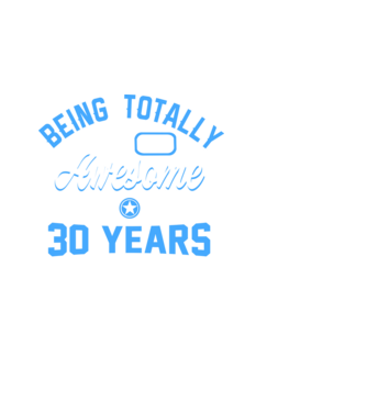 Being totally awesome 30 model negru pe tricou