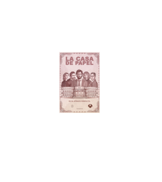 la casa de papel poster model negru pe tricou