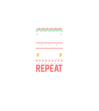 Drink drink repeat model negru pe tricou