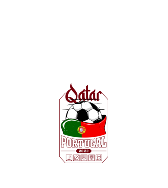 Qatar teams Portugal model negru pe tricou