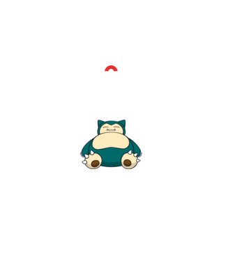 Keep Calm Snorlax model negru pe tricou