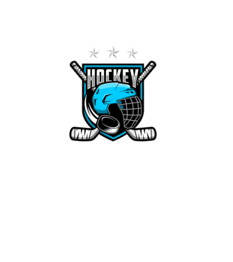 Hockey model negru pe tricou
