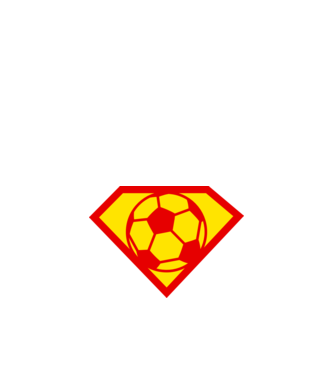 Supersportiv FOTBALIST model albastru închis pe tricou