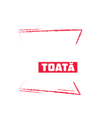 Toată luna AUGUST model alb pe tricou