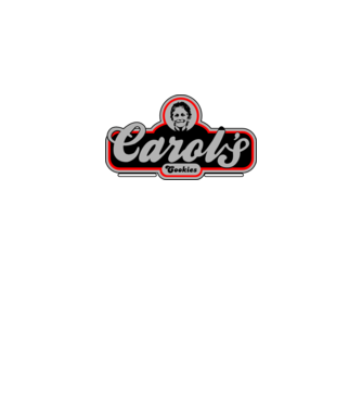 Carols cookies model negru pe tricou