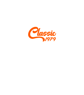 Classic 1979 model negru pe tricou