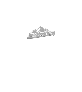 Snowboarding model alb pe tricou