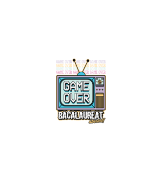 Absolvire retro bacalaureat model  pe tricou