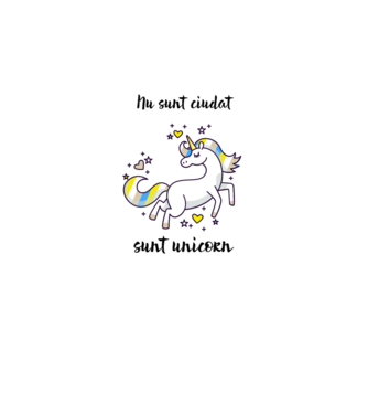 Nu sunt ciudat - sunt unicorn model albastru jeanși pe tricou