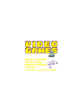 I don't always die when playing video games model negru pe tricou
