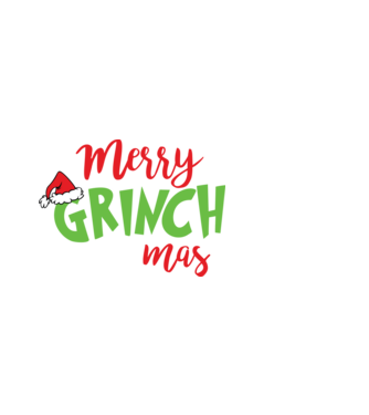 Grinchmas model negru pe tricou