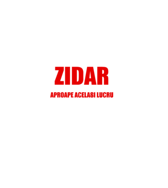Poate că nu sunt un supererou, dar sunt ZIDAR, ceea ce este aproape același lucru model negru pe tricou