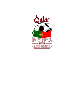 Qatar teams Portugal model negru pe tricou