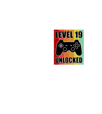 level 19 unlocked retro gamer model galben neon pe tricou