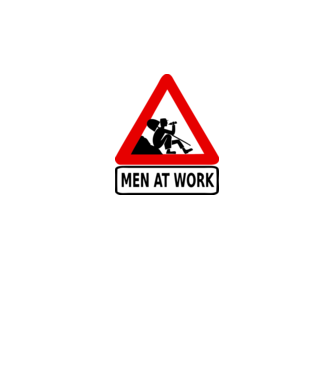 men at work model nisipiu pe tricou
