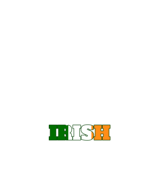 Everyone is irish flag model negru pe tricou