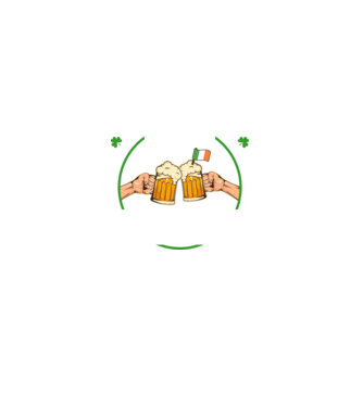 'I''ll be irish' model negru pe tricou