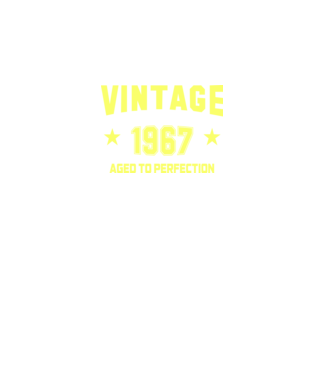 Vintage - 1967 model negru pe tricou