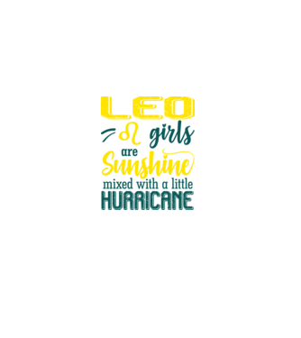 Sunshine with Hurricane LEO model negru pe tricou