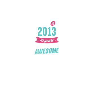 Made in 2013 model turcoaz pe tricou