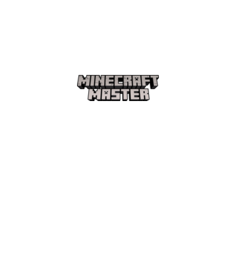 Minecraft Master model negru pe tricou
