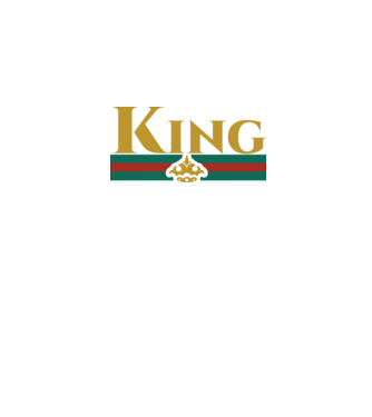Gucci king model negru pe tricou