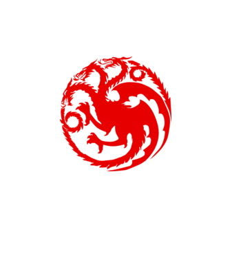 Targaryen model gri pe tricou