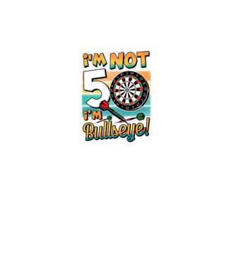 Darts Birthday 50 years old model negru pe tricou