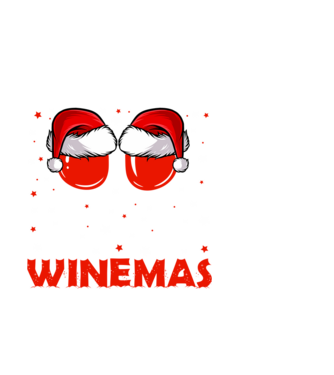 Merry winemas model negru pe tricou