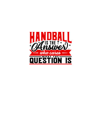 Sport is the answer HANDBALIST model alb pe tricou