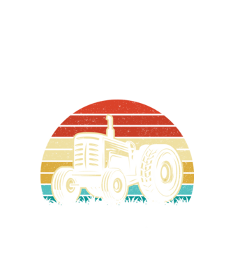 TRACTOR model negru pe tricou
