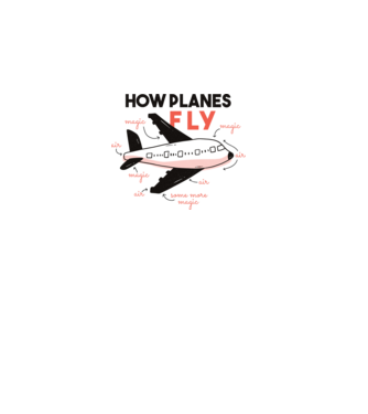Avioane model alb pe tricou