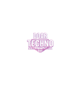 Doar techno model negru pe tricou