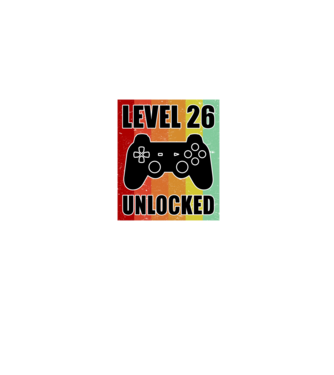 level 26 unlocked retro gamer model gri pe tricou