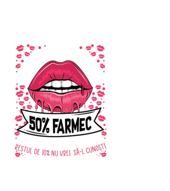 Sunt născută în septembrie - 50% farmec - 40% nebunii și umor - Restul de 10% nu vrei să-l cunoști model alb pe tricou