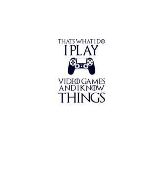Gaming of Thrones model alb pe tricou