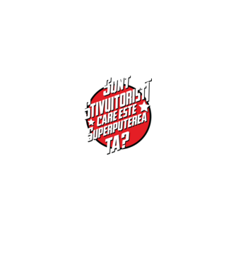 sunt stivuitorist, care este superputerea ta? model negru pe tricou
