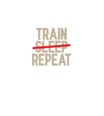 Train repeat model negru pe tricou