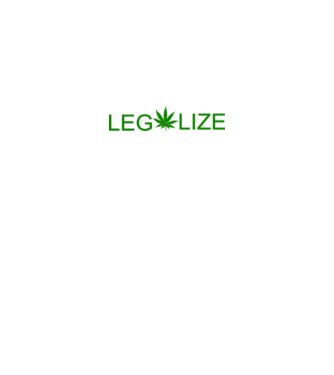 Legalize model negru pe tricou