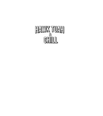 Hawk tuah and chill netflix model roșu pe tricou