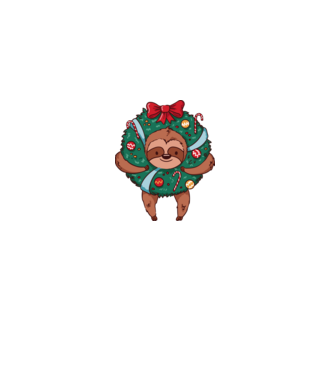 Christmas model alb pe tricou