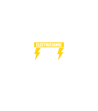 Tată - Electricianul, Mitul, Legenda model negru pe tricou