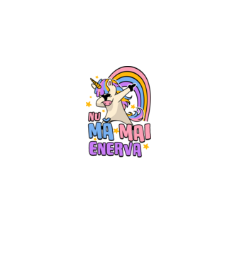 Nu mă mai enerva model negru pe tricou