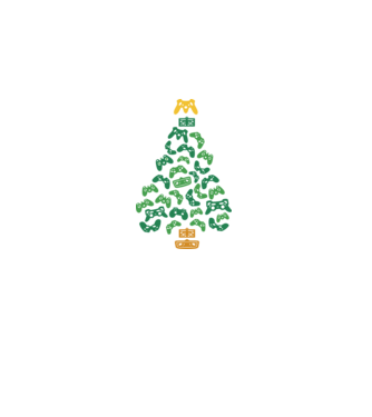 Gamer tree model negru pe tricou