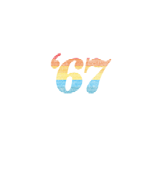 Retro Birthday 1967 model alb pe tricou